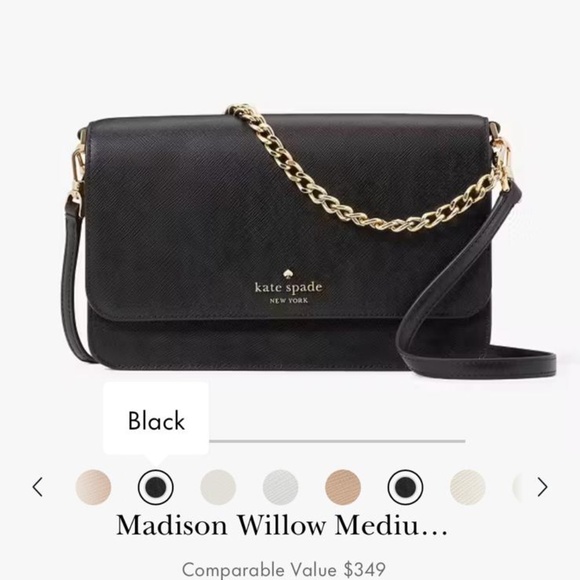 kate spade Handbags - Madison willow medium flap convertible crossbody